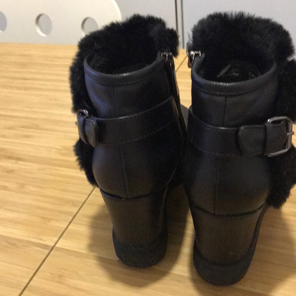 Aquatalia Cameron Weatherproof wedge booties - Picture 2 of 6